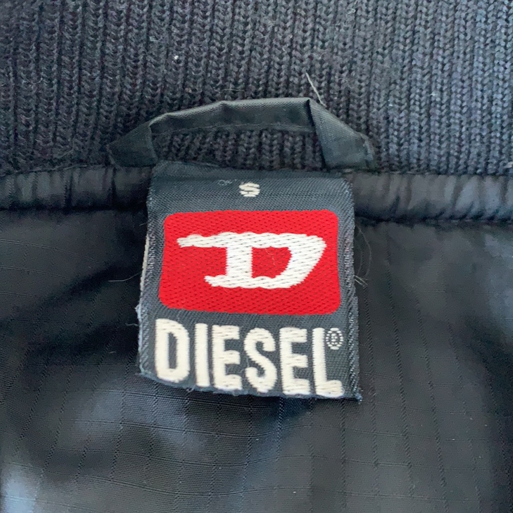 Diesel Navy Down Puffer Vest Gem